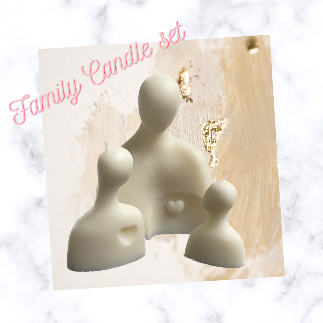 Family Candle set of 3